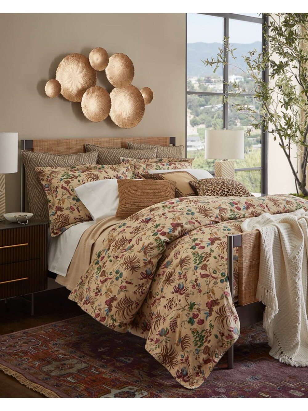 NWT Ralph Lauren Maren Duvet Cover Floral Multicolor Size King - Picture 2 of 9